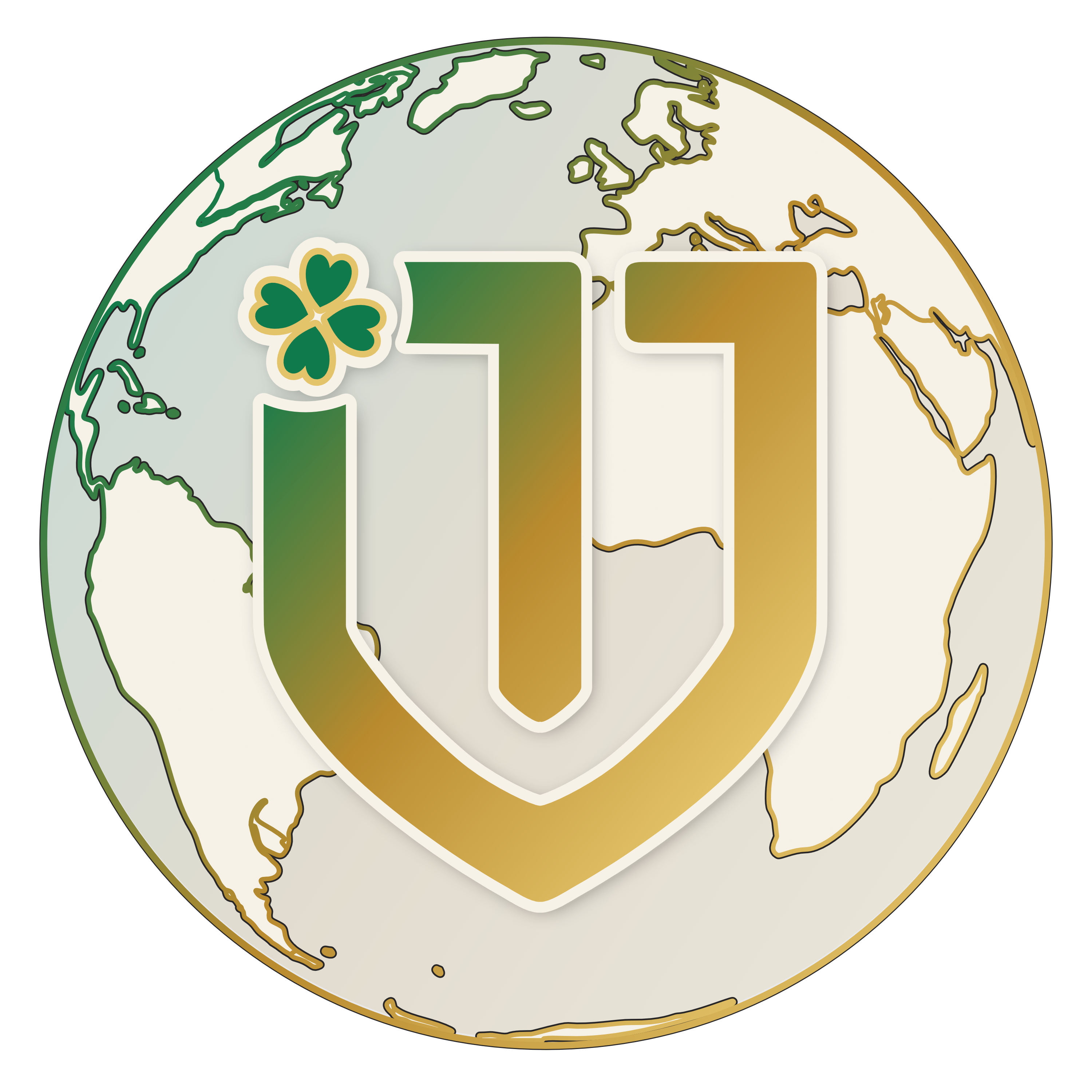 Globe emblem